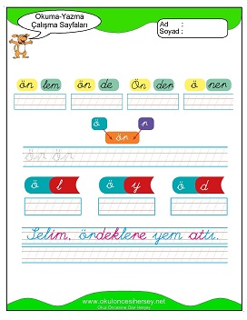öbüşzç Grubu Çalışma Sayfaları